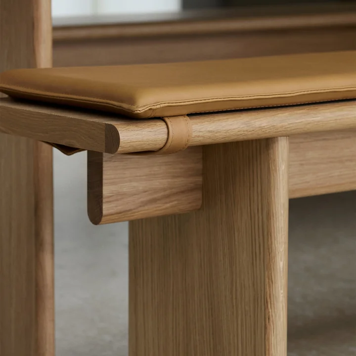 & Tradition - Ita OS5 Seat cushion, cognac (Noble leather)