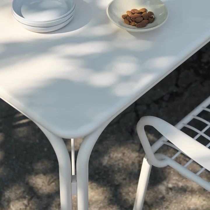 & Tradition - Thorvald SC99 Garden table, 220 x 90 cm, ivory