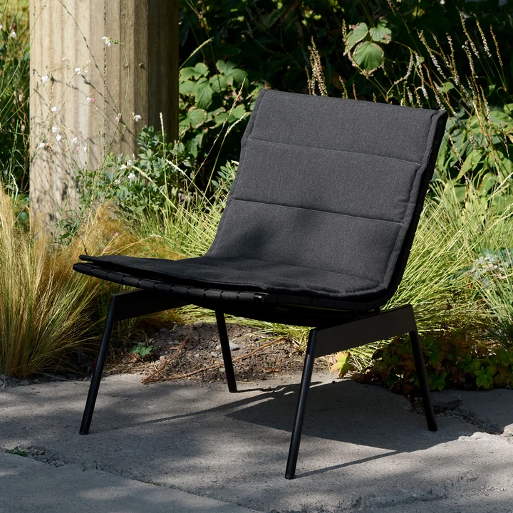 & Tradition - Ville AV44/AV45 seat cushion, charcoal ( Heritage Char )