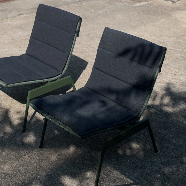 & Tradition - Ville AV44/AV45 seat cushion, charcoal ( Heritage Char )