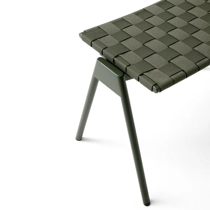 & Tradition - Ville AV46 Outdoor Footstool, bronze green