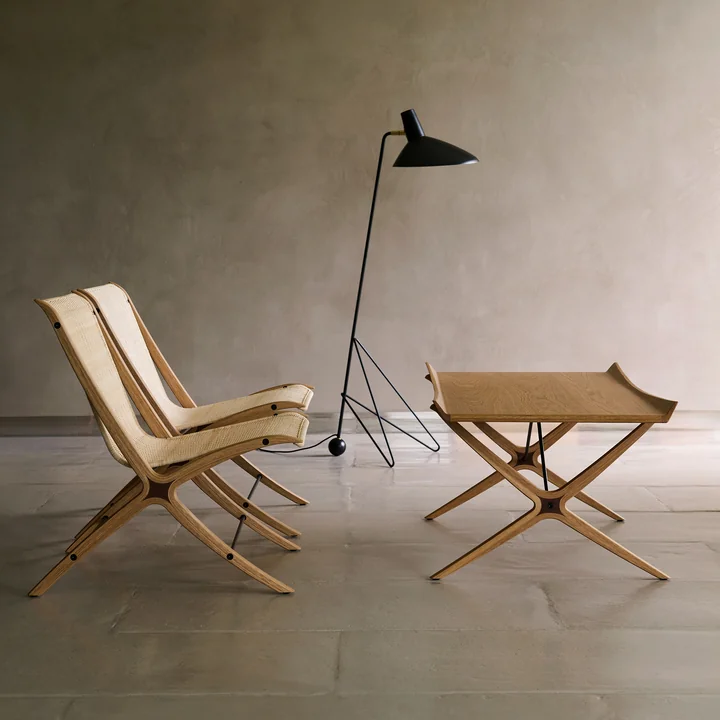 & Tradition - X HM13 Coffee table, 120 x 61 cm, oak