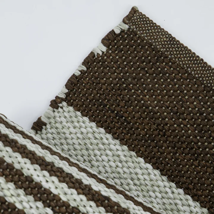 House Doctor - Alfo outdoor rug, 90 x 200 cm, brown / natural