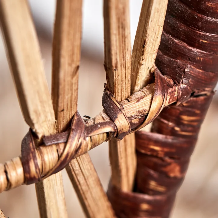 House Doctor - Flow Lounge Chair, natural rattan