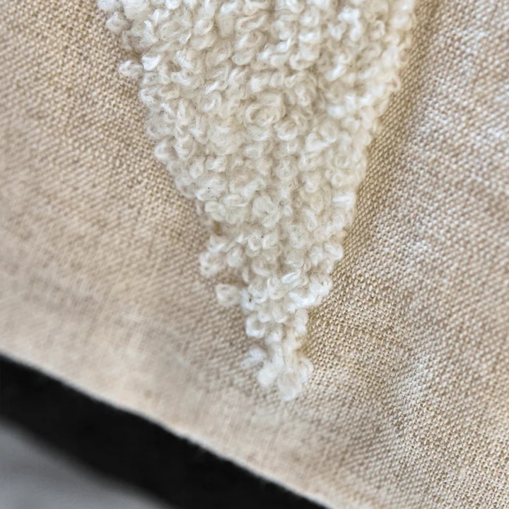 House Doctor - Fly cushion cover, 50 x 50 cm, off-white