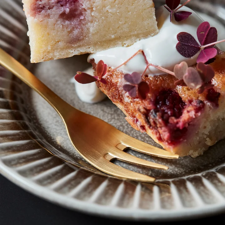 House Doctor - Golden cake fork, gold