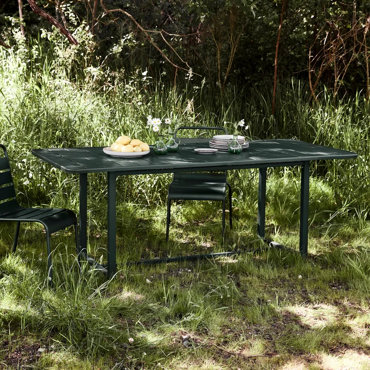 House Doctor - Helo Outdoor Table, 90 x 200 cm, green