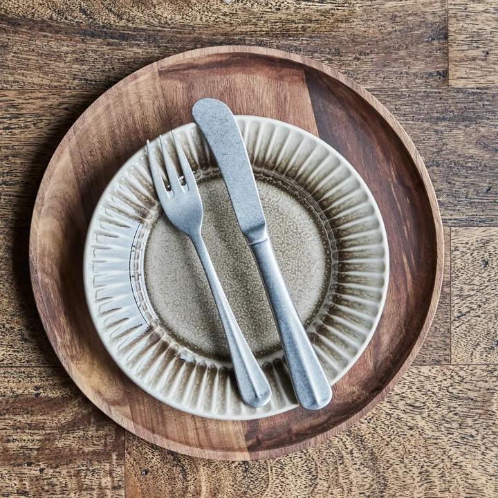 House Doctor - Mora cake fork, silver-finish