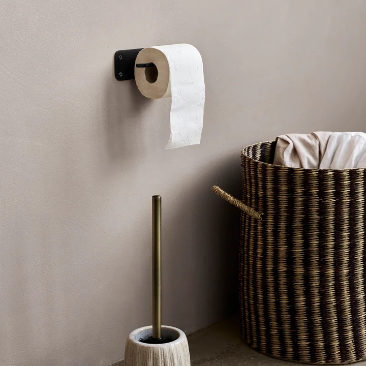 House Doctor - Pati Toilet roll holder, black
