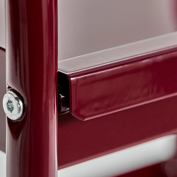 House Doctor - Roll serving trolley, bordeaux