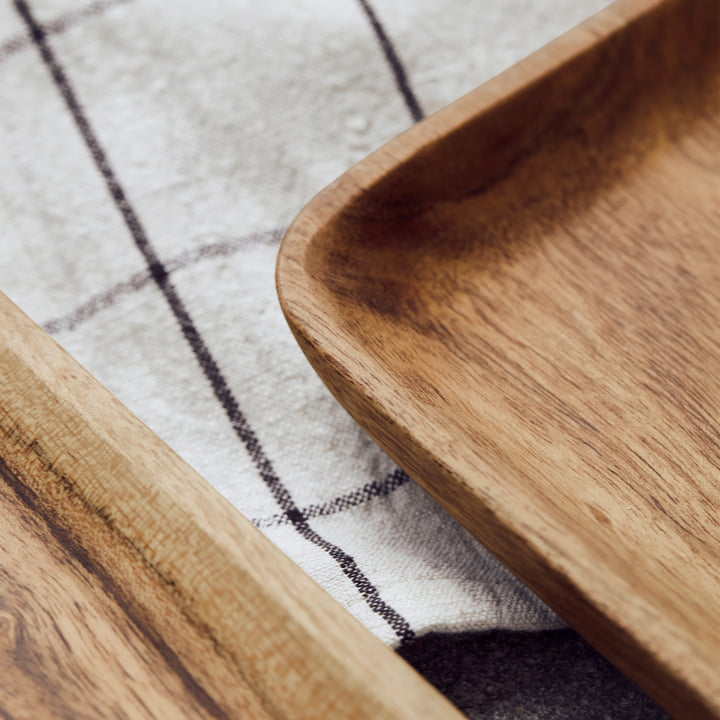 House Doctor - Wood tray, acacia