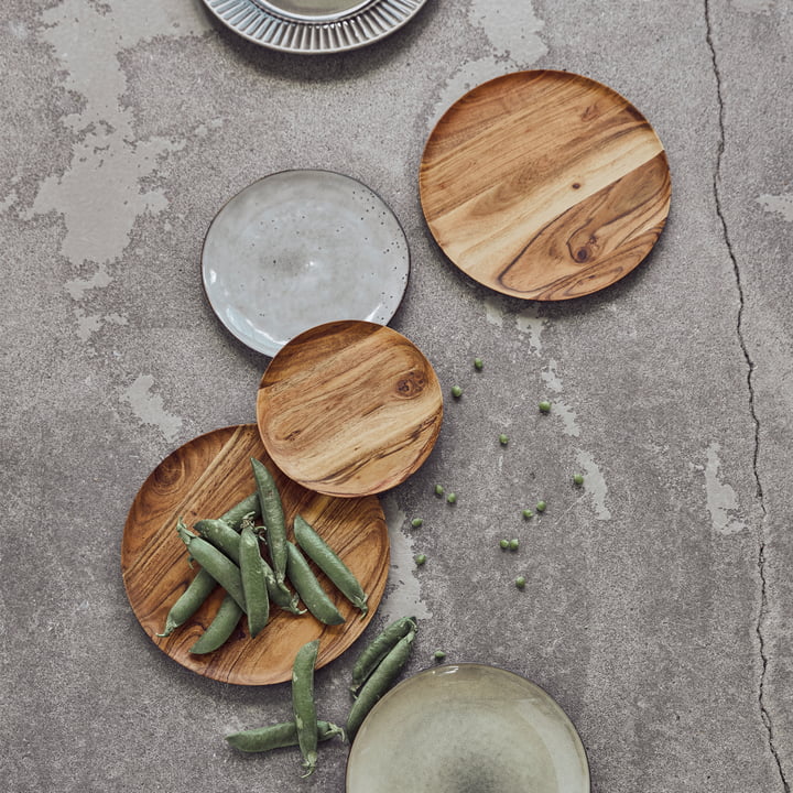 House Doctor - Wood tray, acacia