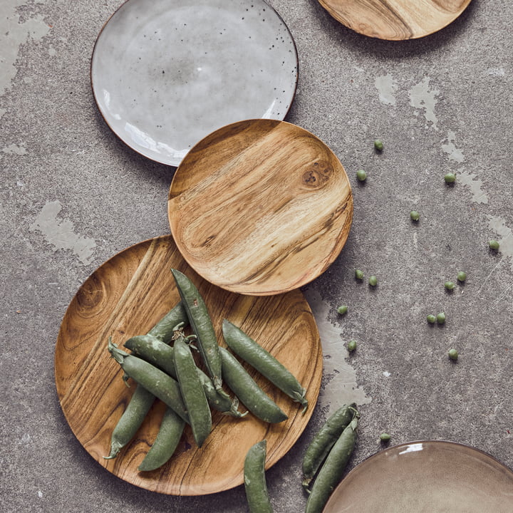 House Doctor - Wood tray, acacia