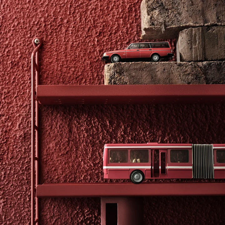 String - Pocket Metal, brown-red RAL 3013