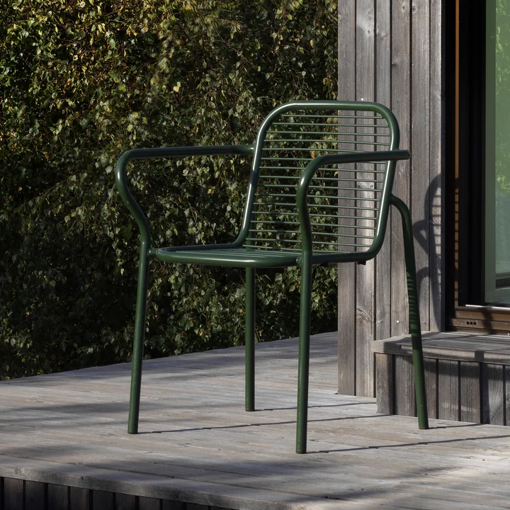 Normann Copenhagen - Vig Armchair, dark green