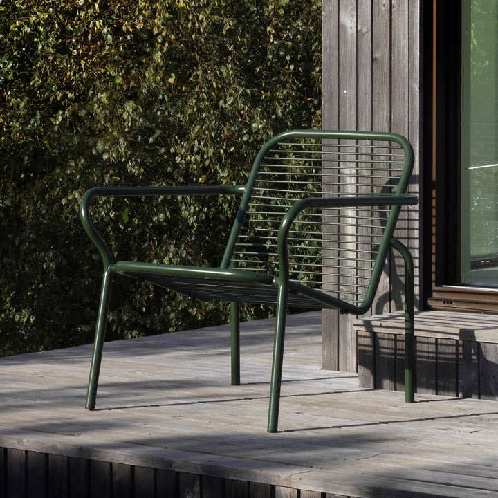 Normann Copenhagen - Vig Lounge Chair, dark green