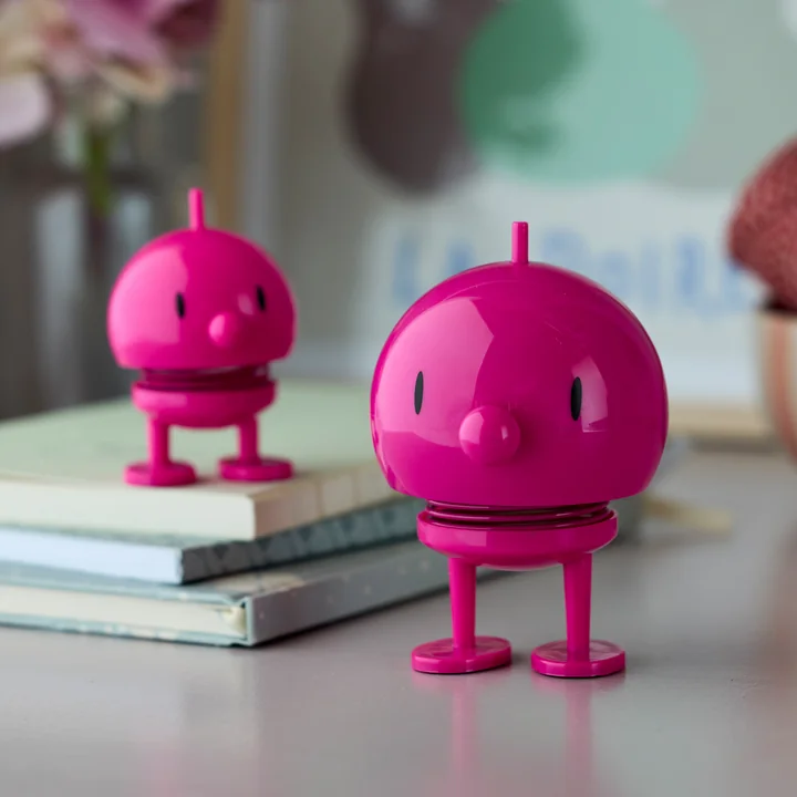 Medium and Small Bumble , pink from Hoptimist