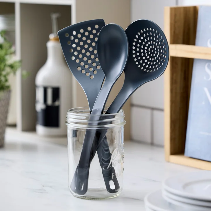 Rosti - New Optima Kitchen utensil set 2, black (3 pcs.)