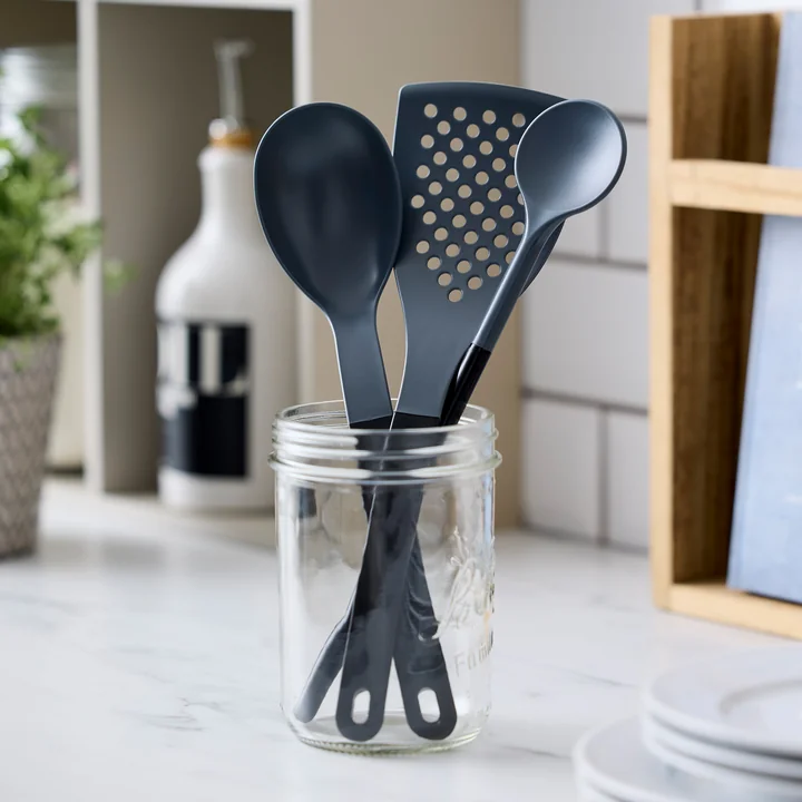 Rosti - New Optima Kitchen utensil set 1, black (3 pcs.)
