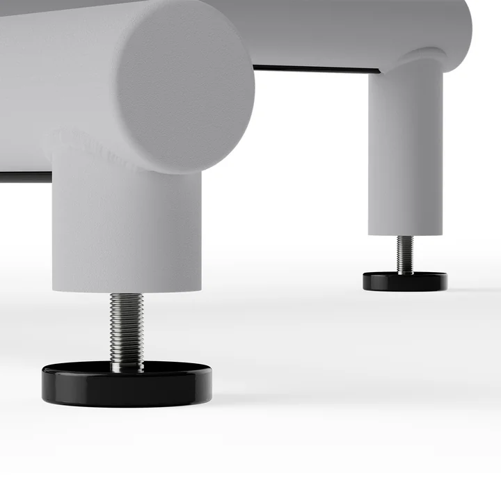 Fatboy - Fred's outdoor table 80 x 80 cm, light gray (Exclusive Edition)