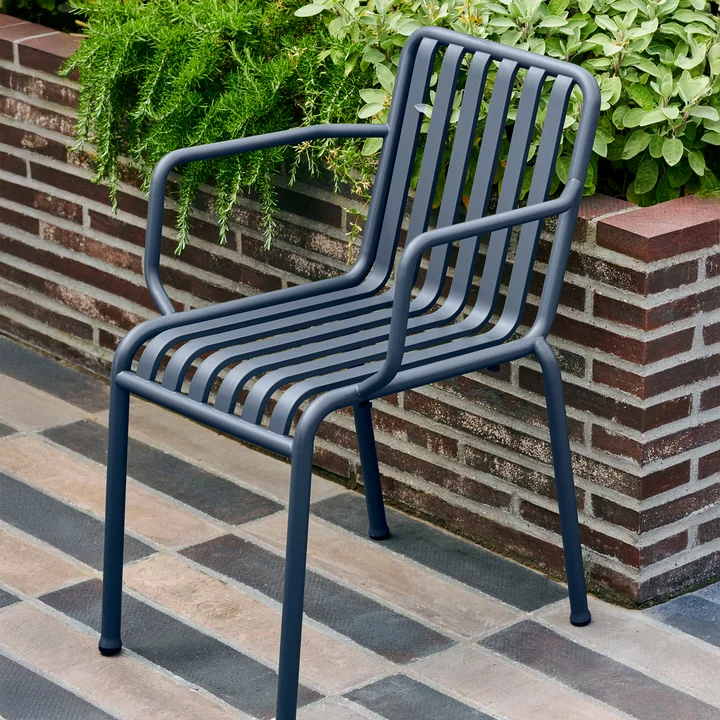 HAY - Palissade Armchair, deep blue (Exclusive Edition 2025)