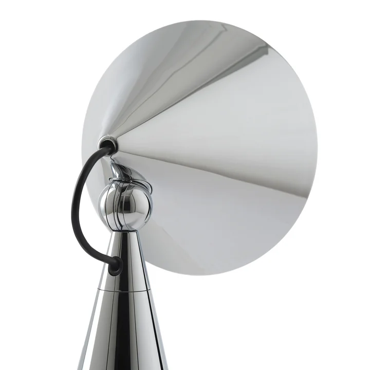Tom Dixon - Pose LED table lamp with rechargeable battery, silver