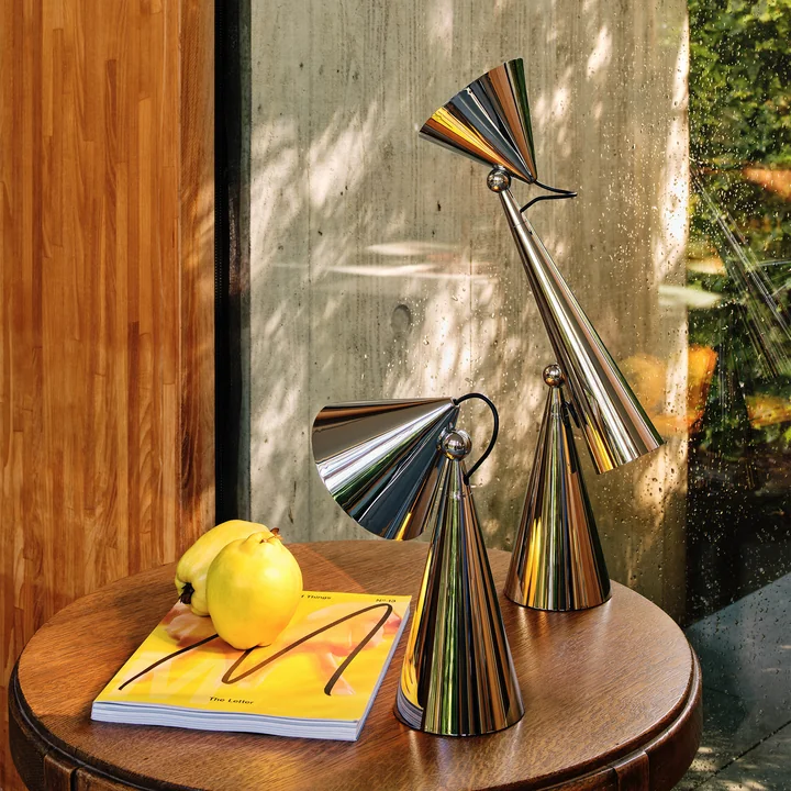 Tom Dixon - Pose Task LED table lamps and LED table lamps, silver