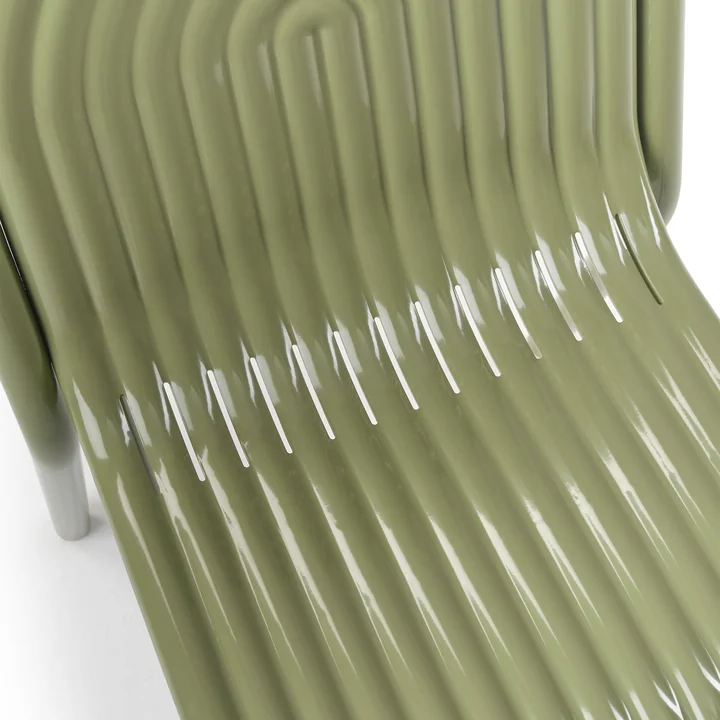 Tom Dixon - Groove Garden chair, moss green