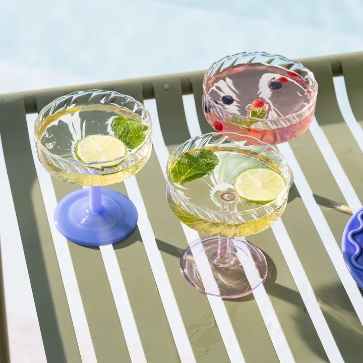 & klevering - Coupe Twirl glasses