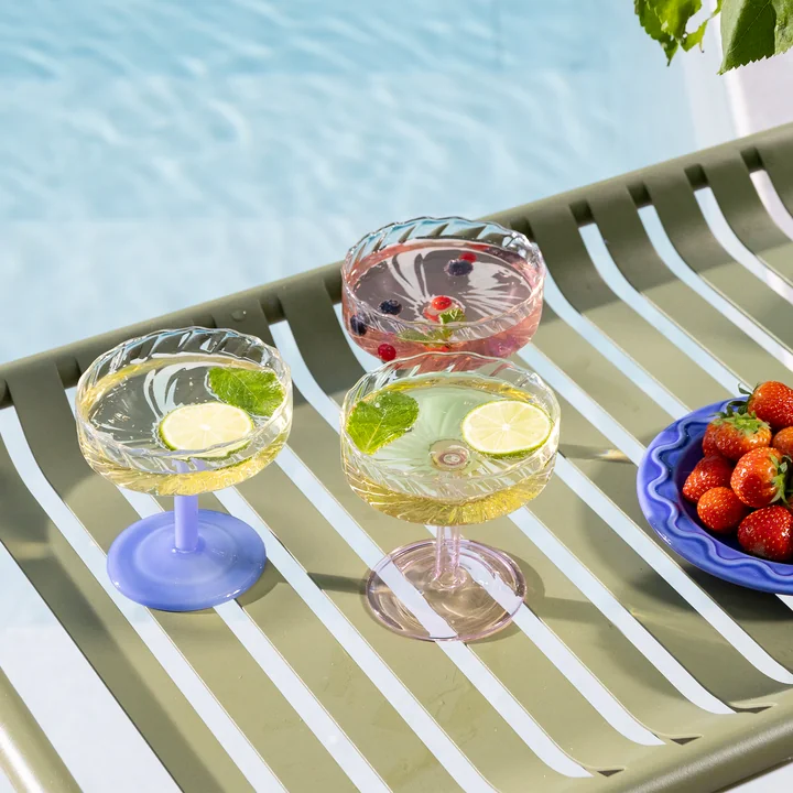 & klevering - Coupe Twirl glasses