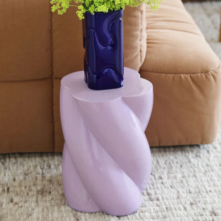 & klevering - Marshmallow side table 40 x Ø 29 cm, lilac
