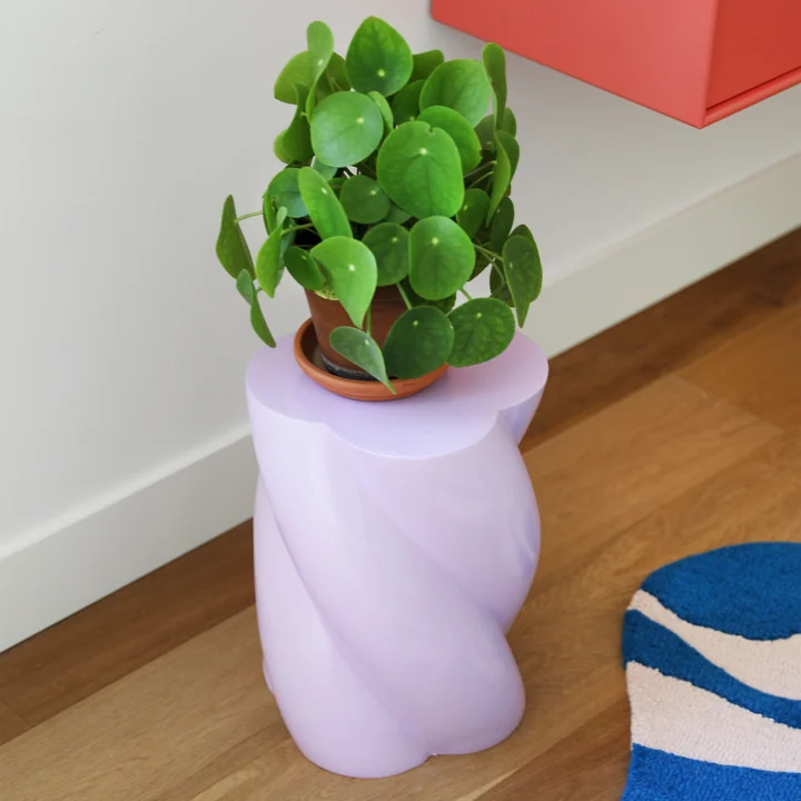& klevering - Marshmallow side table 40 x Ø 29 cm, lilac