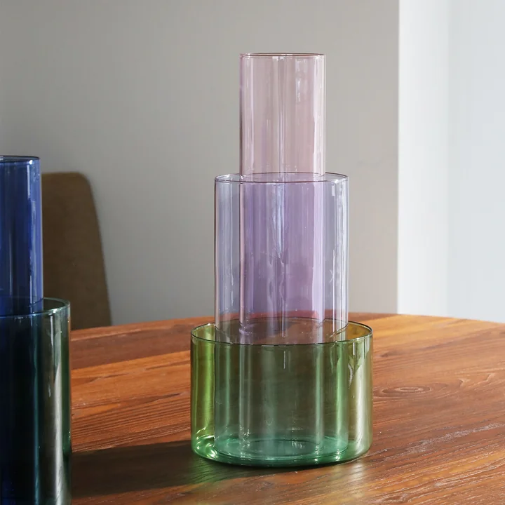 & klevering - Amphi Vase large, green