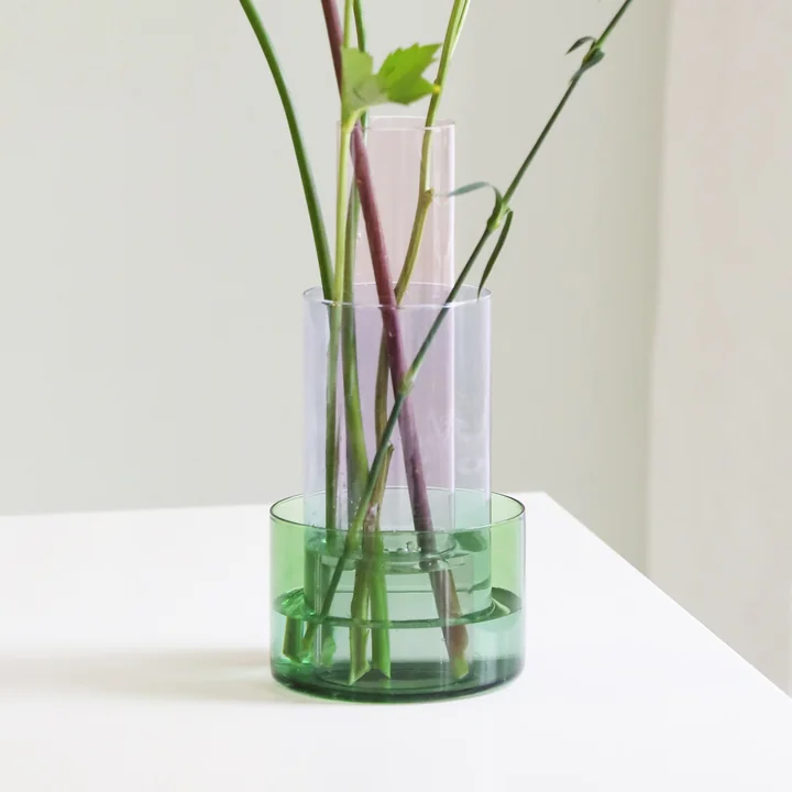 & klevering - Amphi Vase large, green