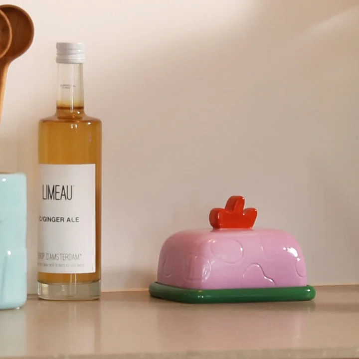 & klevering - Sketch butter dish, lilac