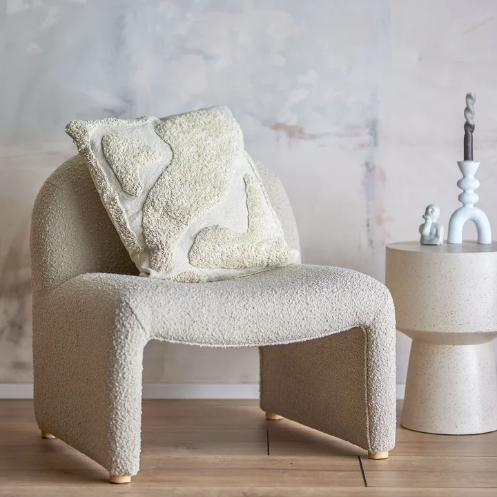 Bloomingville - Canelli cushion, 50 x 50 cm, natural cotton