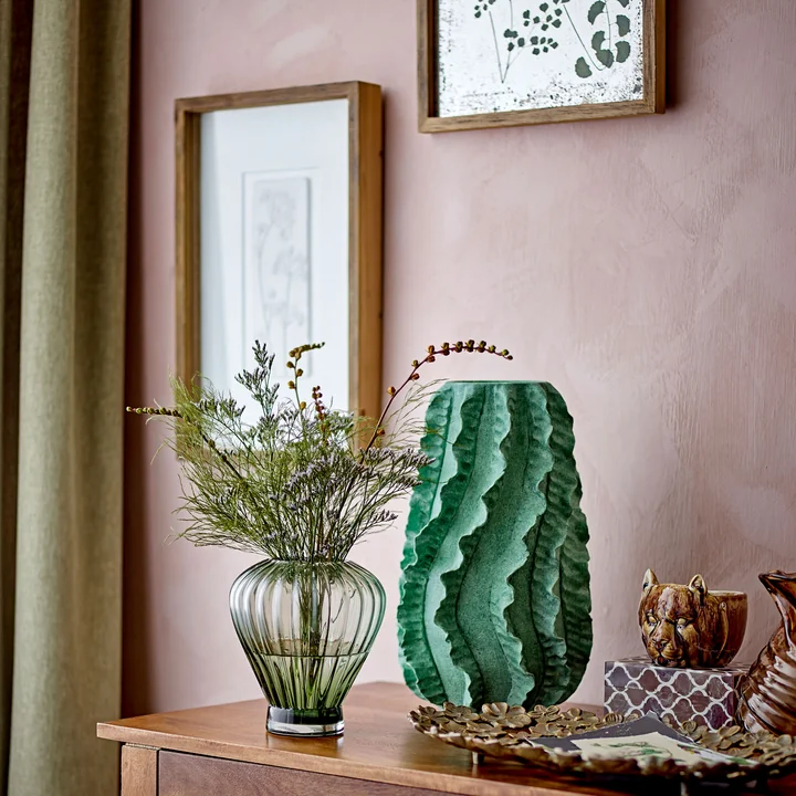 Bloomingville - Mey wall picture incl. frame, 30.5 x 48.5 cm, natural fir