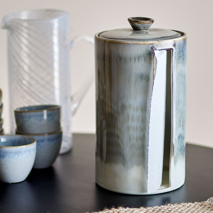 Bloomingville - Paula kitchen roll holder, Ø 15 x H 27 cm, gray