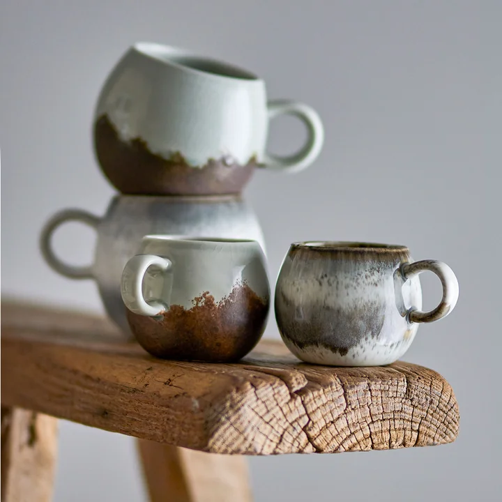 Bloomingville - Paula espresso cup, Ø 7 x 6 cm, gray