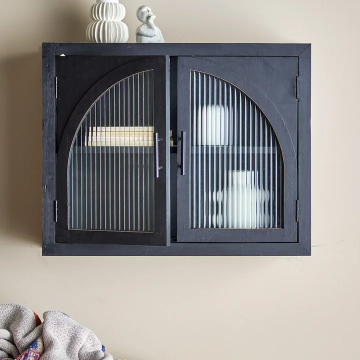 Bloomingville - Lario cabinet, 62 x 49 x 23 cm, black