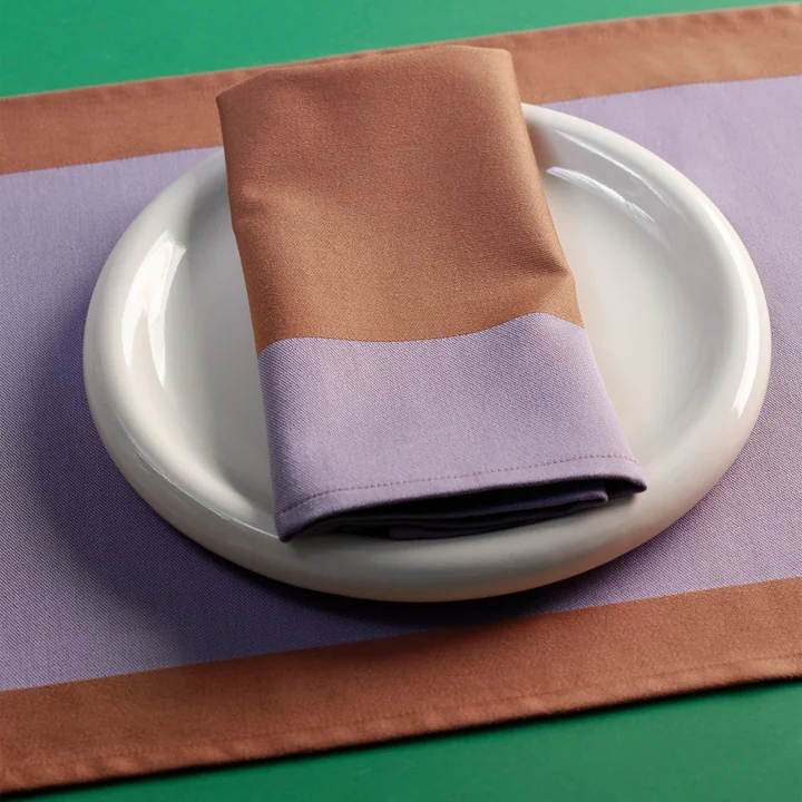 HAY - Ram Placemat, 31 x 43 cm, purple / brown, Ram napkin