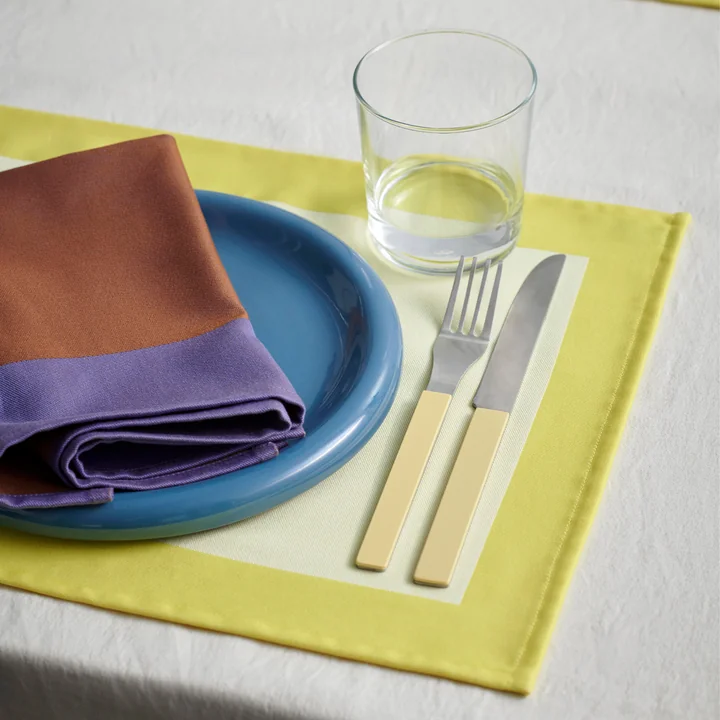 HAY - Ram Placemat, 31 x 43 cm, yellow, Ram Serviette