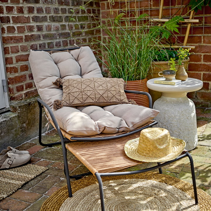 Solana side table, white from Bloomingville
