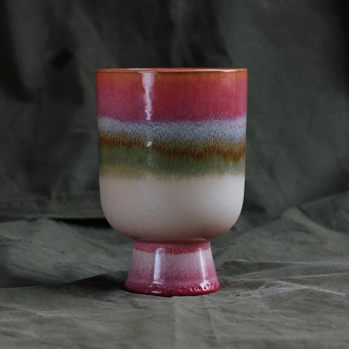 HKliving - Retro Flower pot Ø 13 cm, rosefield