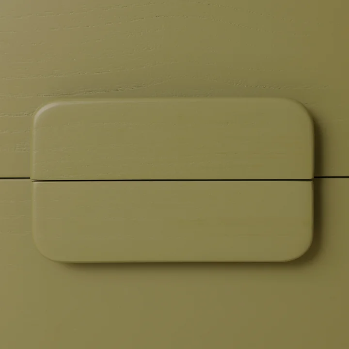 HKliving - Spacious Chest of drawers, W 80 x H 98 cm, army green