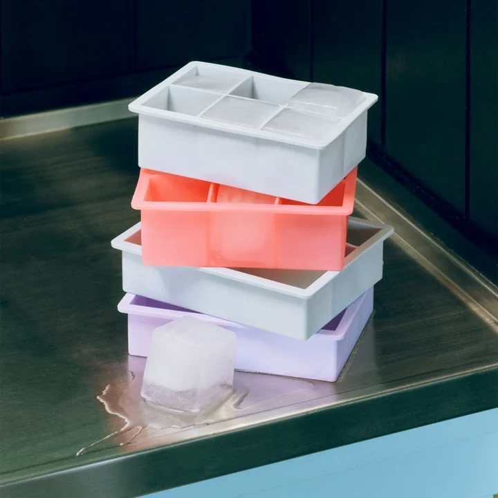 HAY - Silicone ice cube maker rectangular XXL