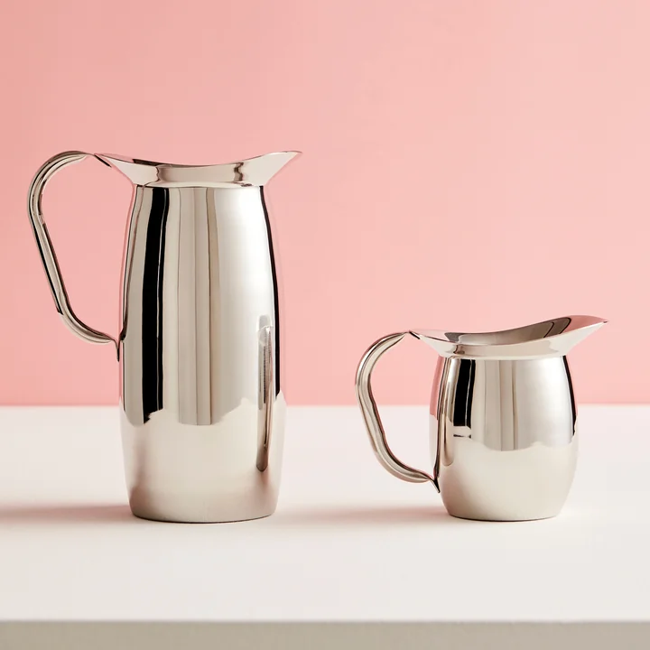 HAY - Indian jug Tall and XS, stainless steel