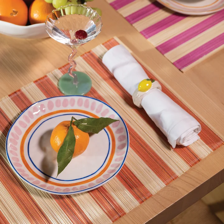 & klevering - Boavista plate Ø 21.5 cm, multi