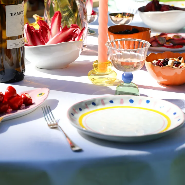 & klevering - Boavista plate Ø 21.5 cm, multi