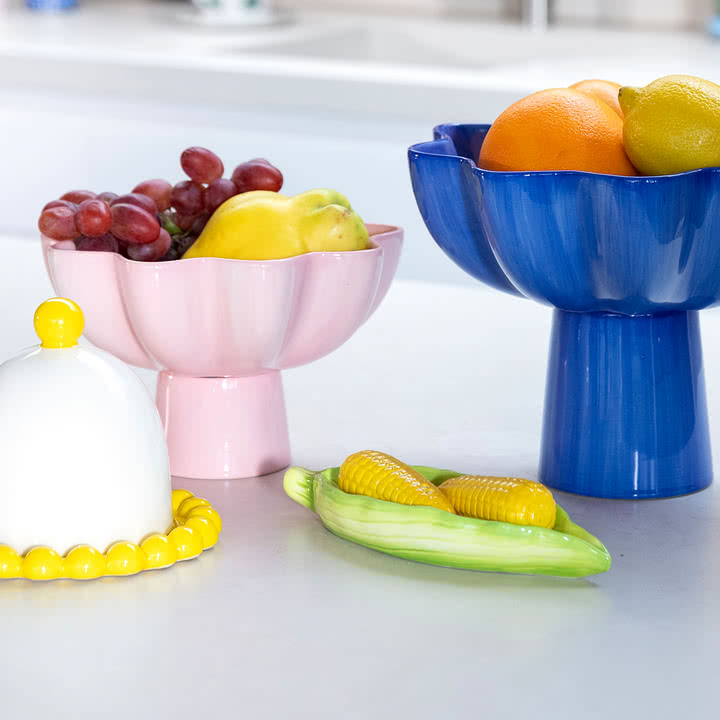 & klevering - Salt and pepper shaker, corn, yellow / green